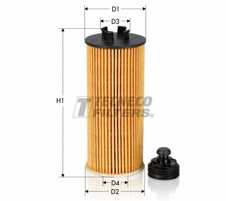 TECNECO FILTERS Öljynsuodatin OL06015E